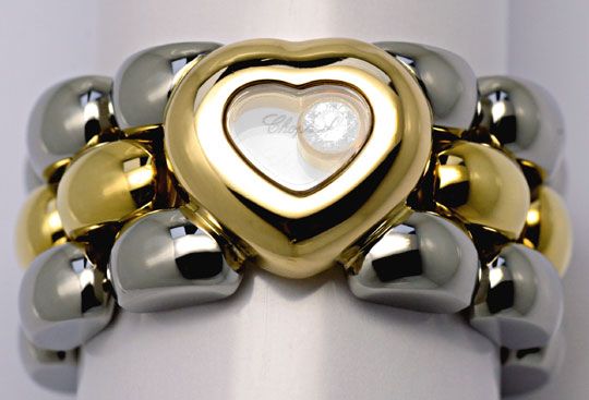 Foto 4 - Original Chopard Happy Diamonds Ring Herz Kettenschiene, S4320