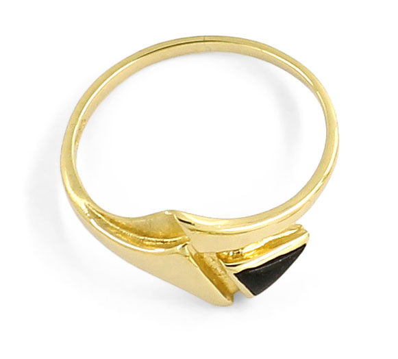 Foto 4 - Gold-Schmuckset Collier Armband Ring Ohrringe, 6 teilig, S9518